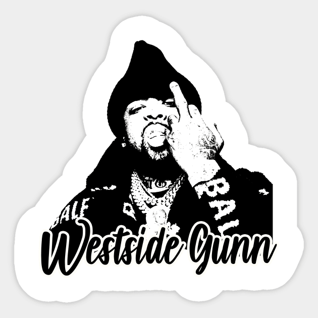 Westside Gunn rapper Sticker by Karyljnc